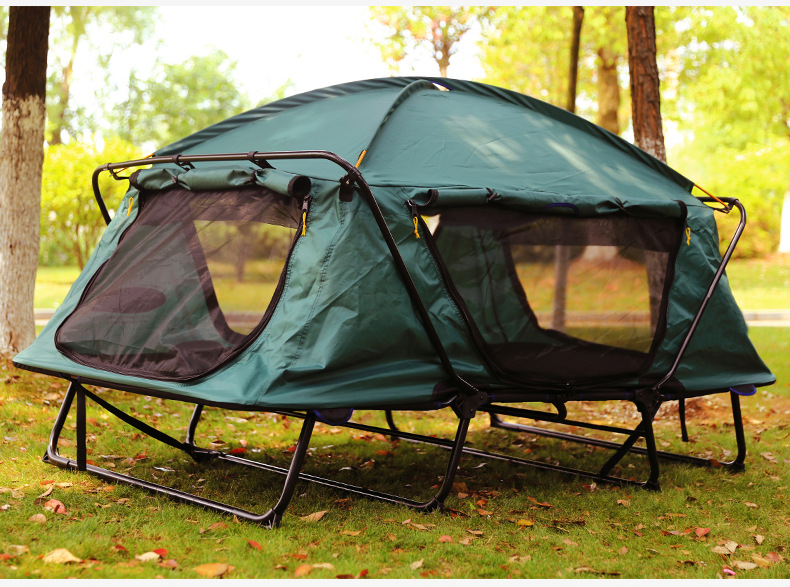 Cheap Goat Tents Hot Sale Automatic Smart Tent Off Ground Tent Above Ground WaterProof Outdoor Folding Camping Bed Tent,CZ 830B Camping Bed Tent Tents 